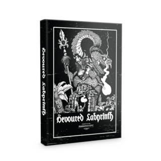 Hardback of The Devoured Labyrinth