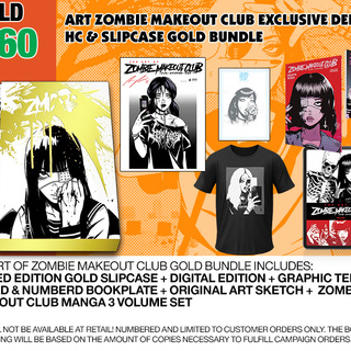 Art Zombie Makeout Club Exclusive Deluxe HC & Slipcase GOLD Bundle 🏅