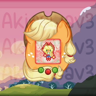 Applejack - Keychain