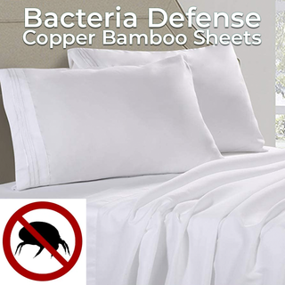Luxury Bacteria Defense Copper Bamboo Sheet Set