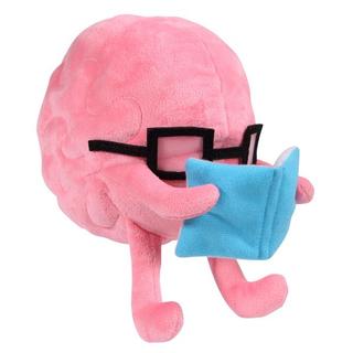 Brain with Book plushie