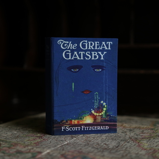 Novel Travelbook The Great Gatsby by F. Scott Fitzgerald 1925