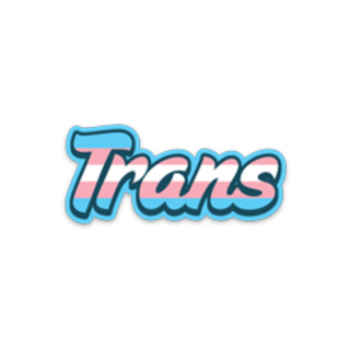 "Trans" Sticker*