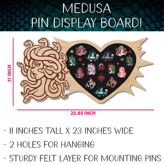 Medusa Pin Display Board