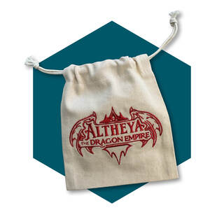 Embroidered Dice Bag