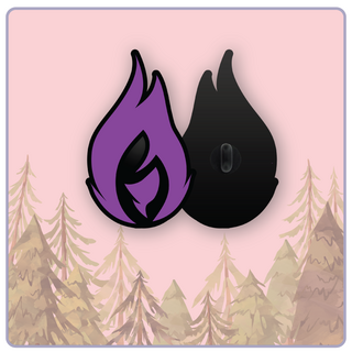 LEP Purple Soft Enamel Pin