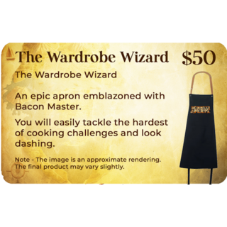 The Wardrobe Wizard - Bacon Master Apron