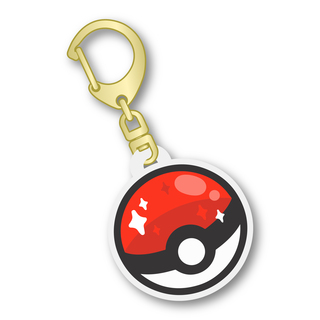 Pokeball Acrylic Charm