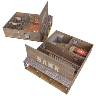 3D Jail and Bank