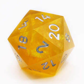 Giant Inclusion D20 (Sun King)