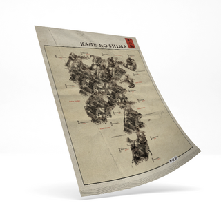 Ronin: World Map Print