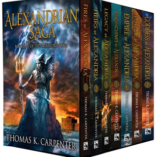 Alexandrian Saga Complete Series - 7 Hardbacks