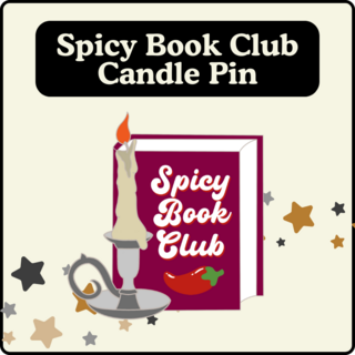 Spicy Book Club Candle Pin