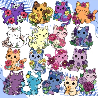 Petals & Paws Kitty Pin Bundle