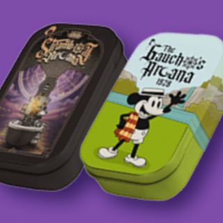 Both Steamboat Arcana 1928 Mini-Decks without Tin-Cases