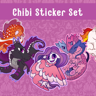 Chibi Sticker Set