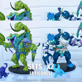 SHAM-MOO-MOO & STING-COBRA SET x2! •