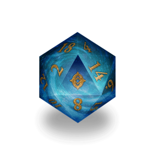 DICE: Aspect of Water Liquid Core D20