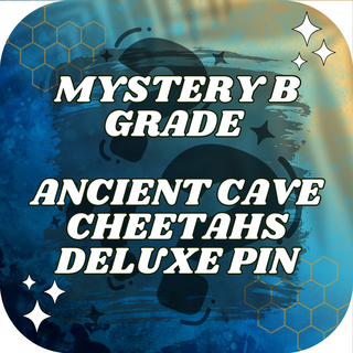 B GRADE RANDOM Ancient Cave Cheetahs Pin