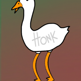 Honk Enamel Pin