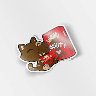 Vinyl Sticker Pockitty Cat