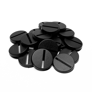 25mm Round Slotta Bases (20)