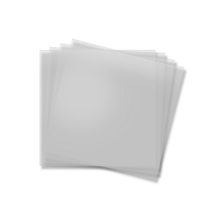 50x large square Sleeves of Protection (3.5 x 3.5")