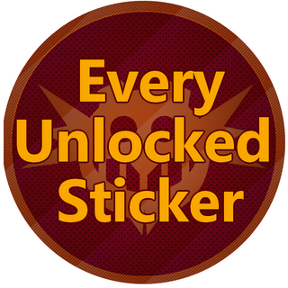 One of Every Unlocked Sticker