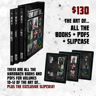 THE ART OF... Volumes 10-12 in Slipcase + PDFs