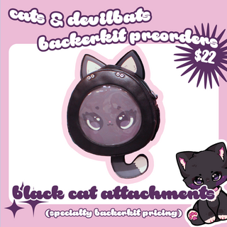 Black Cat Attachment Set