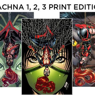 Arachna 1, 2, 3 Print Editions