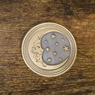 Sun/Moon Metal Coin