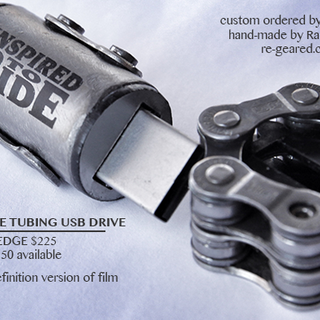 4K Ultra High Definition version of the film on a titanium 32 GB usb drive