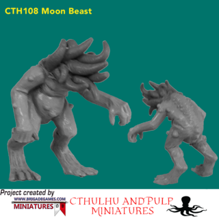 BG-CTH108 Moon Beast (1 model, 28mm, unpainted)