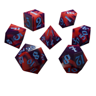 Monk Dice Set - Way of the First Knife