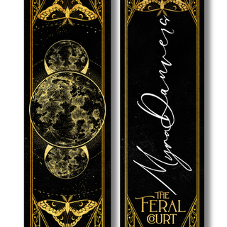 Deluxe 'The Feral Court' Foiled Bookmark