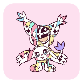 Magical Silhouette Gatomon Enamel Pin