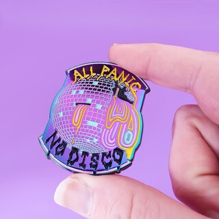 All Panic No Disco Pin