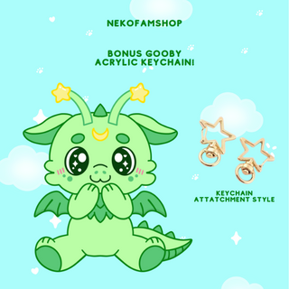 Acrylic Gooby Keychain