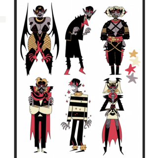 Punk AF Vampires Small Party Set