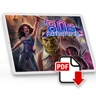 PDF: 80s Adventures 5e (PreOrder)
