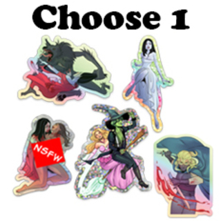 Choose 1 Premium Sticker*