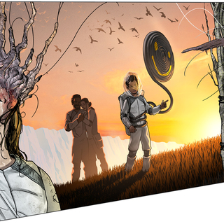 The Arks Polyptych - Second Panel A5 Print