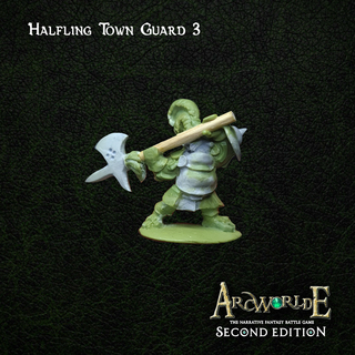 (Resin) Halfling Town Guard 3