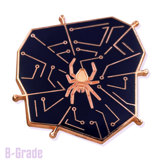 B-Grade Copper Web Enamel Pin