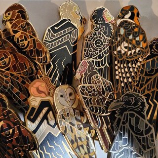 Random Seconds Pin - Visionary Vultures 1