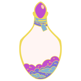 Special Effect Stardust Potion Pin