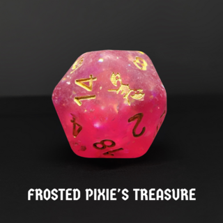 Frosted Pixie's Treasure Dice Set