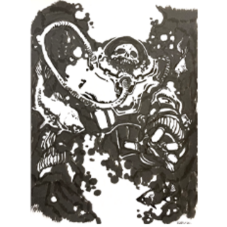 Original Art-Ghost Diver *