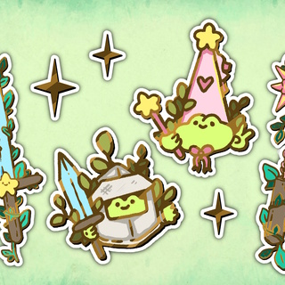 Gold Foil Stickerpack